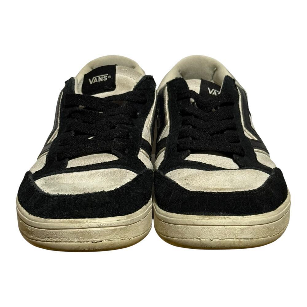 Vans Lowland CC Black White Suede Leather Skate Shoes Men's Size 9.5 - Picture 2 of 8